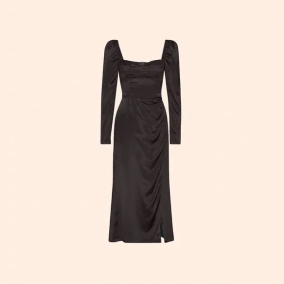 Reformation “Rey” Silk Dress - Picture 3 of 9